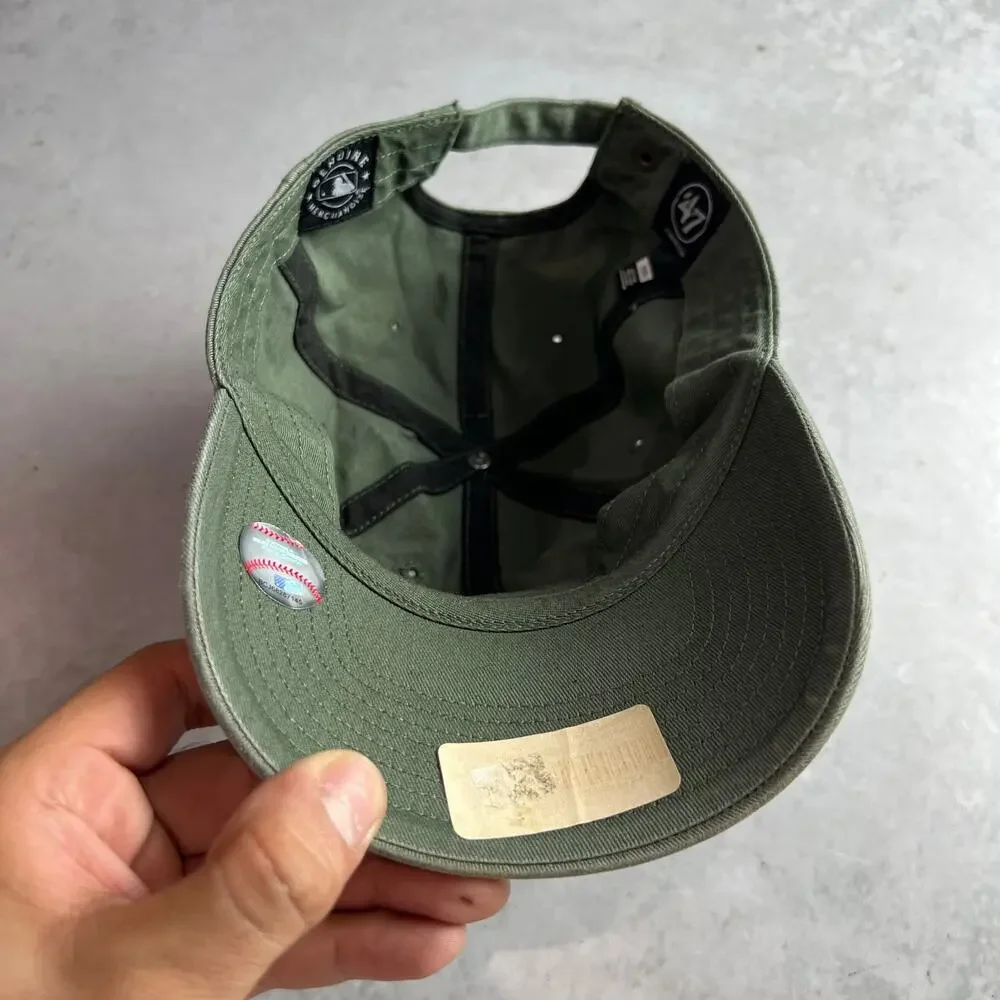 ‘47 Colorado Rockies Clean Up Adjustable Hat One Size Green